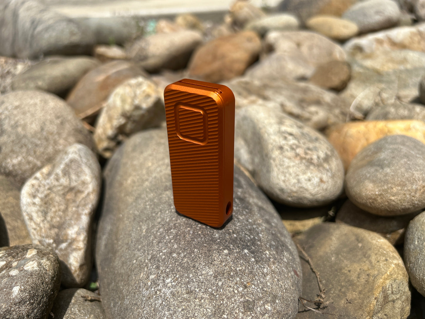 RiveryMFG Zero Copper CadLab collaboration utility knife with file pattern