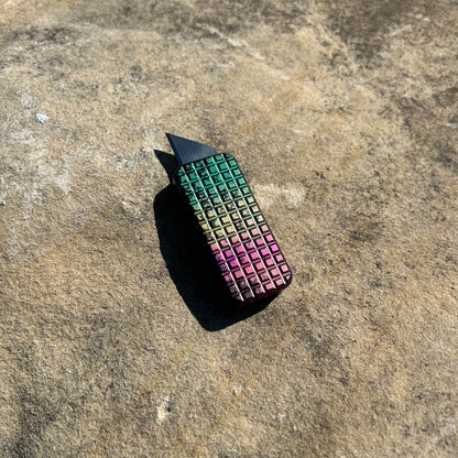 Zero Gradient Pattern-6061 Aluminum with lanyard hole