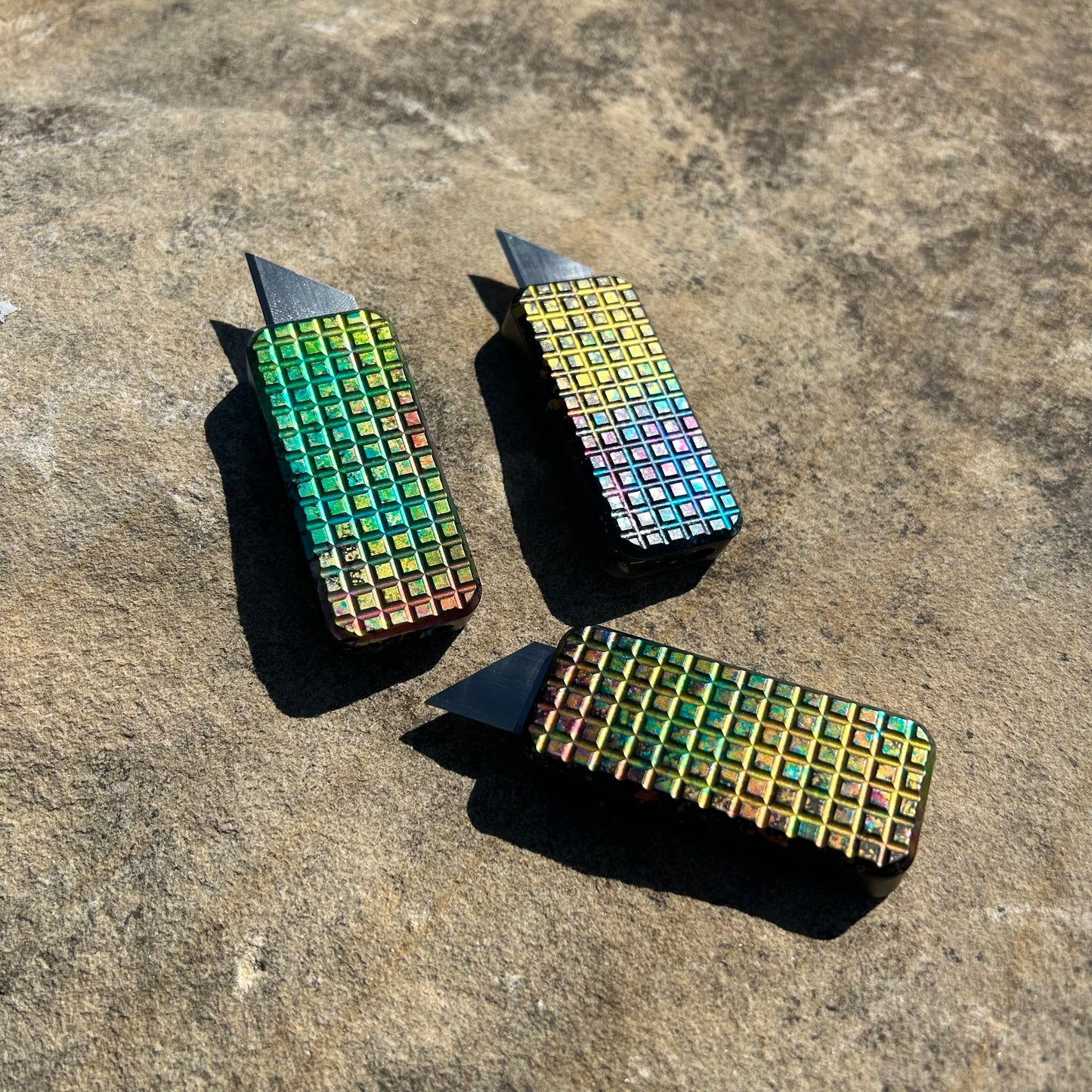 Zero Nebula Pattern-6061 Aluminum with lanyard hole