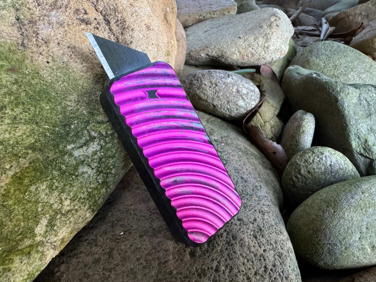 Zero - Pink and Charcoal Anodized