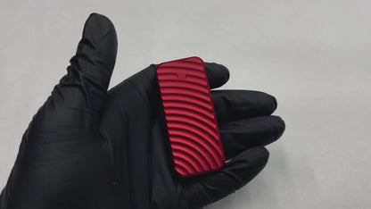 RiveryMFG Zero Red CadLab collaboration utility knife with original pattern