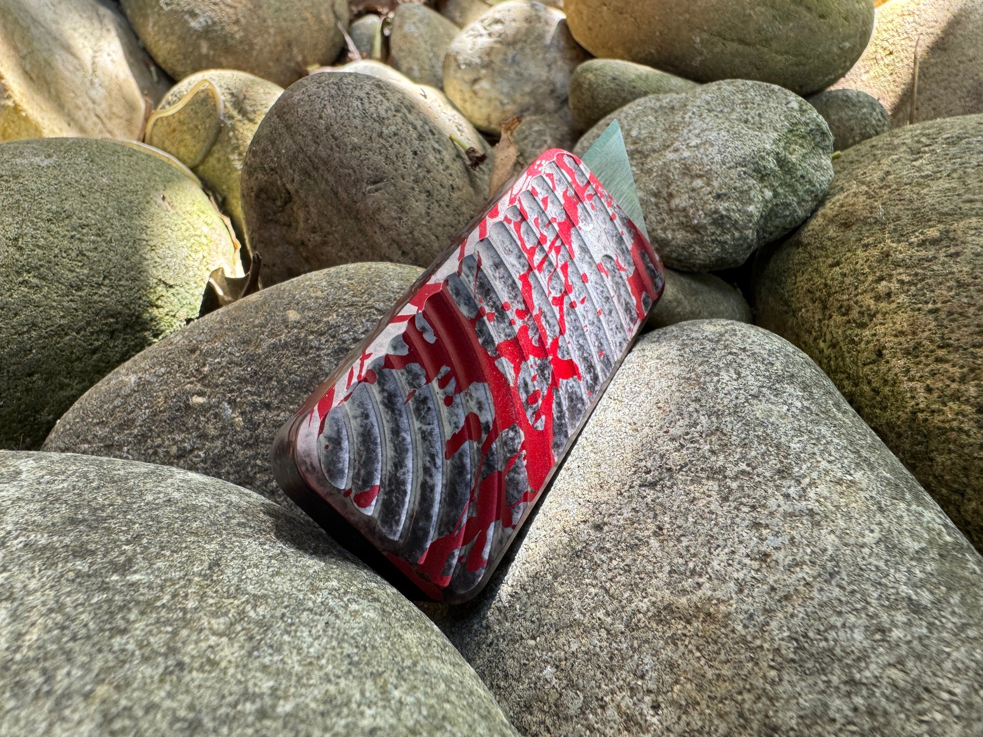 RiveryMFG Zero Blood Spatter CadLab Collaboration utility knife