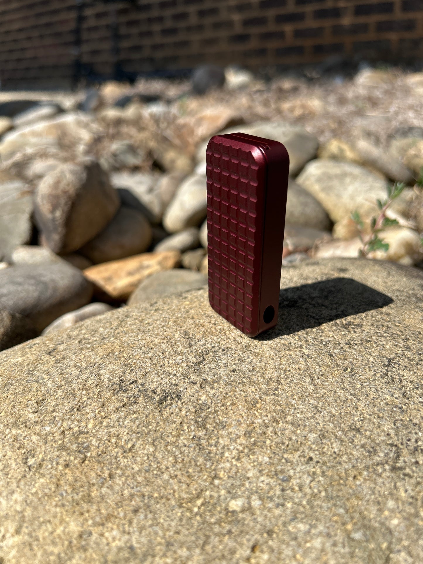 RiveryMFG Zero Chocolate CadLab collaboration utility knife with grenade pattern