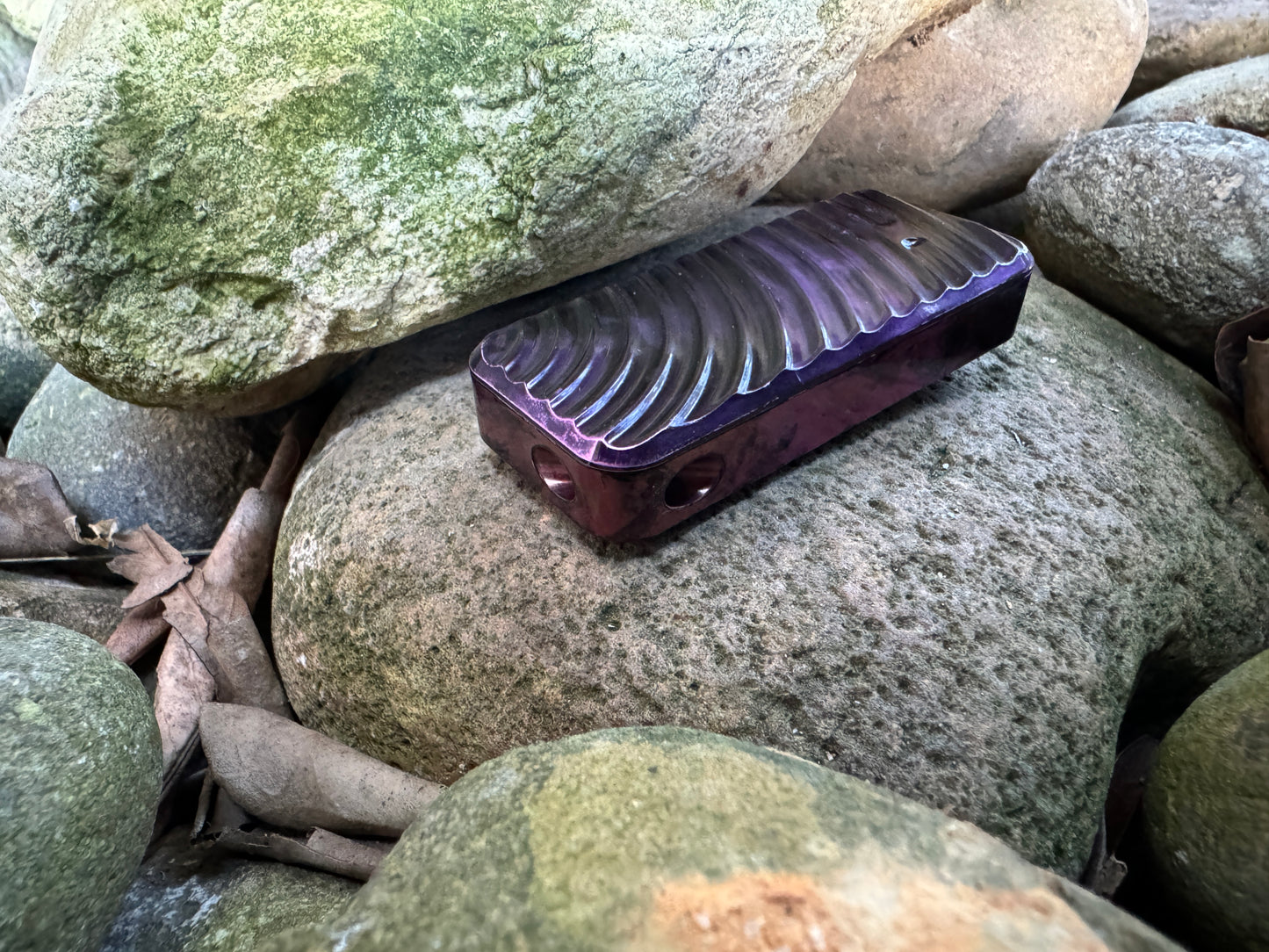 RiveryMFG Zero Cosmic Gemstone Utility Knife with Original Pattern CadLab Custom