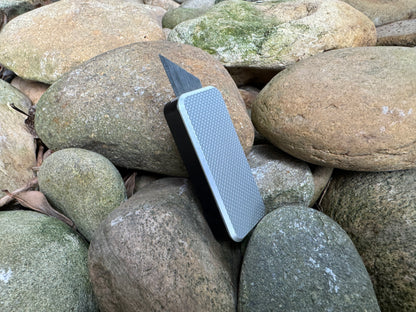 RiveryMFG Zero Custom Combination Knurled Gray Lid and Black Base