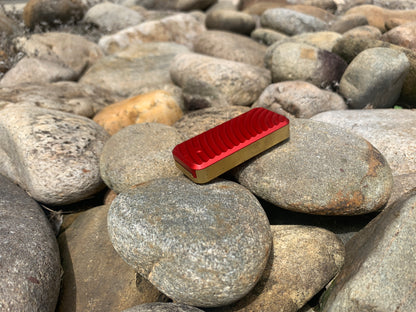 RiveryMFG Zero Custom Combination Original Red Lid and Brass Base