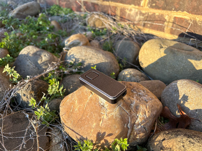 Black RiveryMFG Zero File Pattern-6061 Aluminum utility knife.