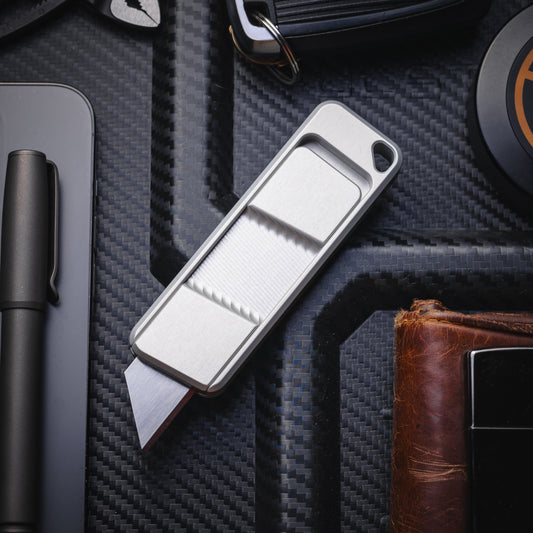 Zero-G Silver Color Utility Knife