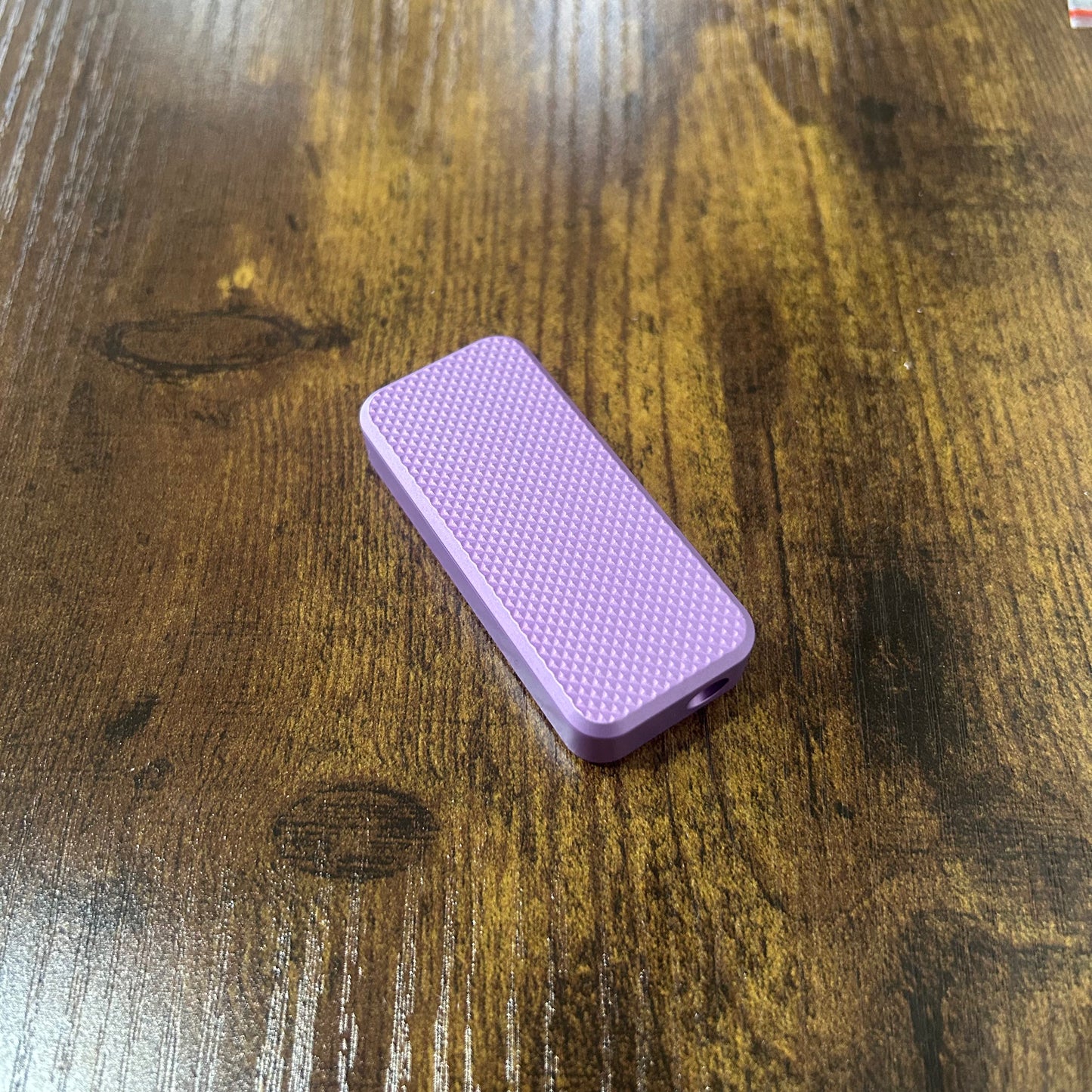 RiveryMFG Zero Lilac CadLab collaboration utility knife with knurl pattern