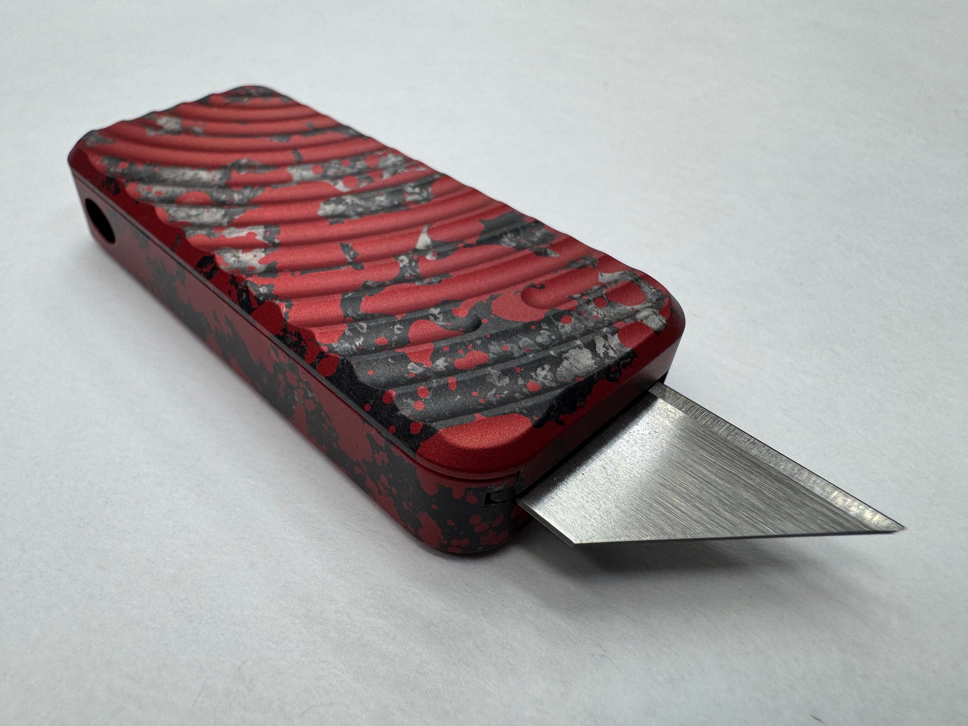 Multicolor #3 RiveryMFG Zero CadLab Collaboration utility knife with original pattern