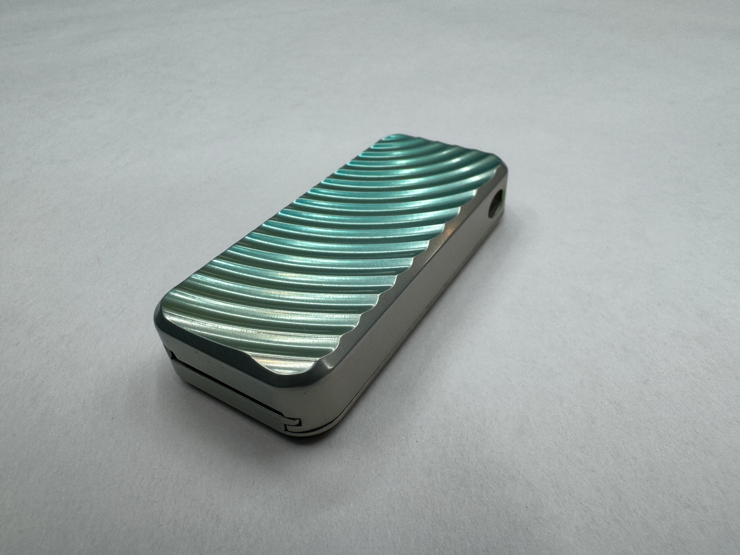 RiveryMFG Zero Pearl-1 fidget utility knife with custom CadLab color.