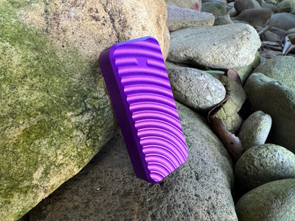 RiveryMFG Zero Purple retractable utility knife with original pattern