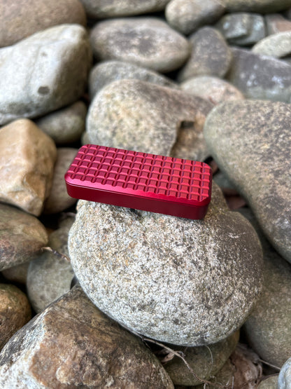 RiveryMFG Zero Red CadLab collaboration utility knife with grenade pattern