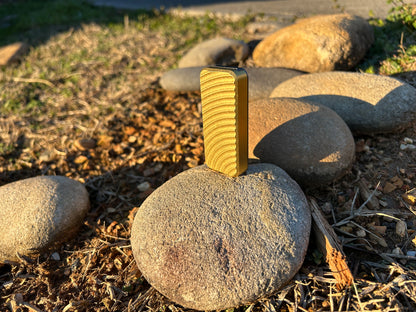 RiveryMFG Zero Ti Brass Hybrid utility knife