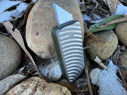 RiveryMFG Zero utility knife lid titanium upgrade